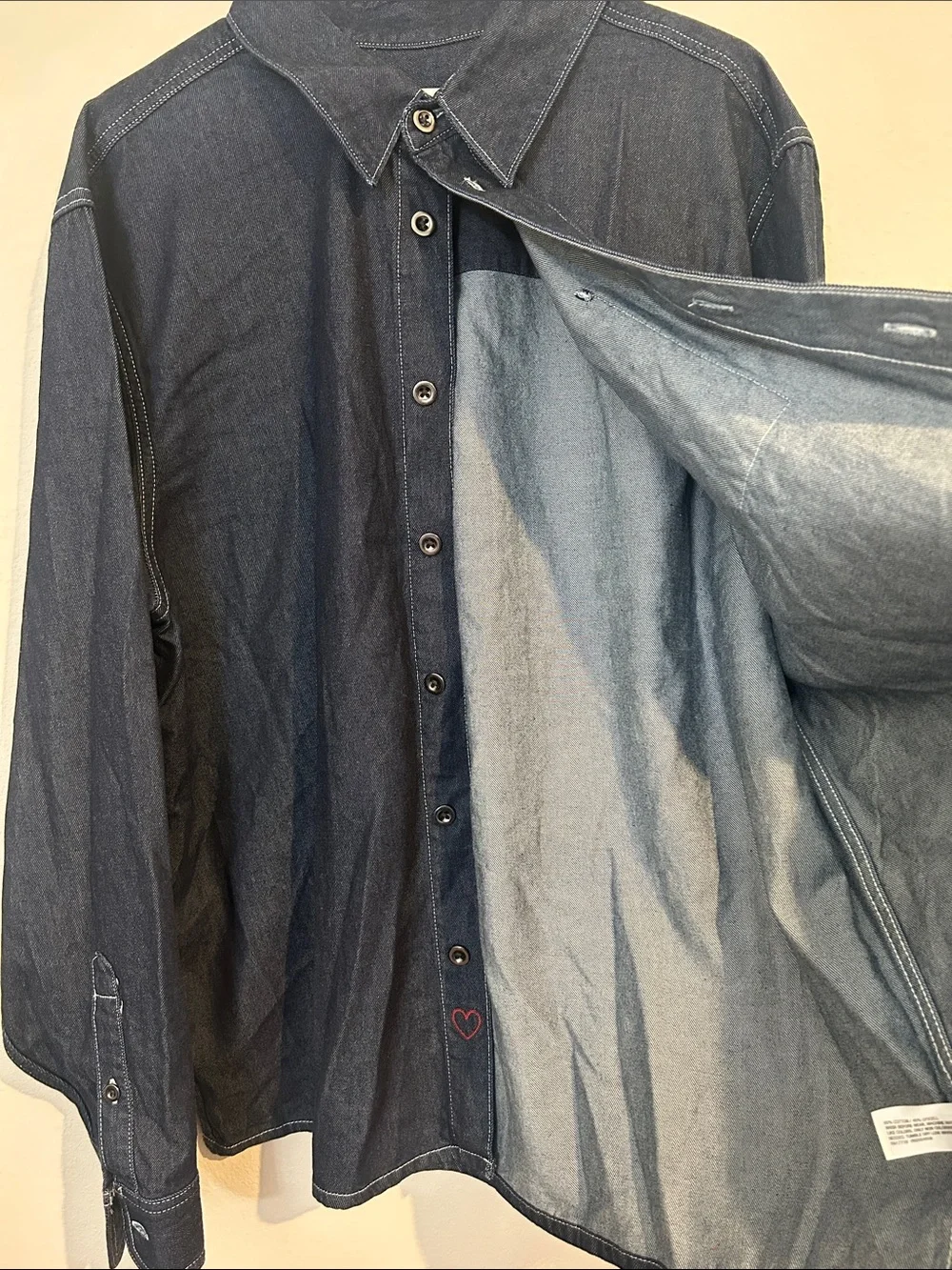 Goodfellow & Co Indigo Denim Button-Down Shirt